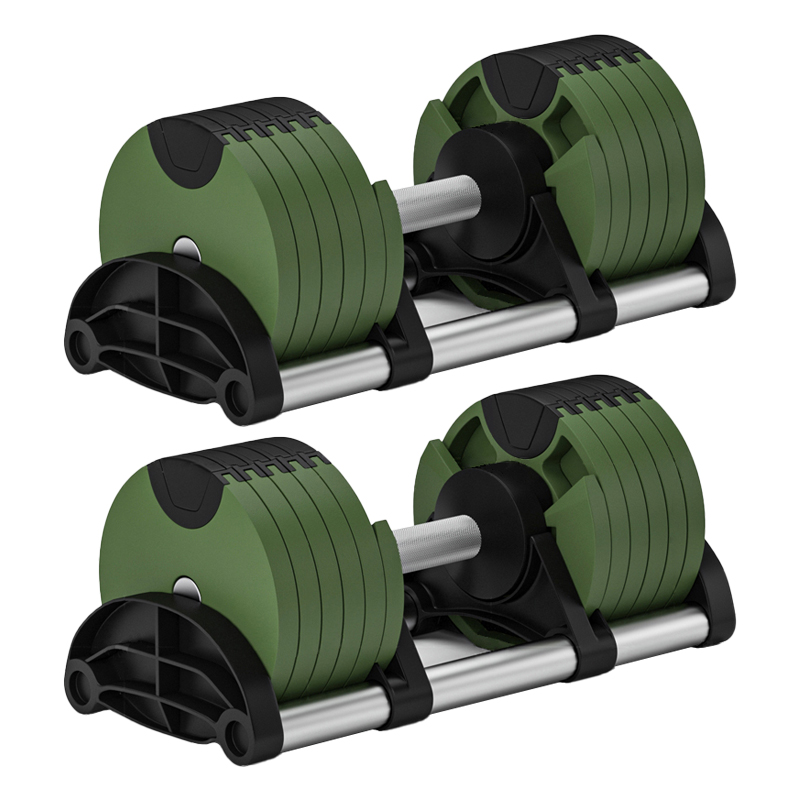 Adjustable Dumbbell Pair 40Kg - Obciążniki wolnostojące, hantle do podnoszenia ciężarów,