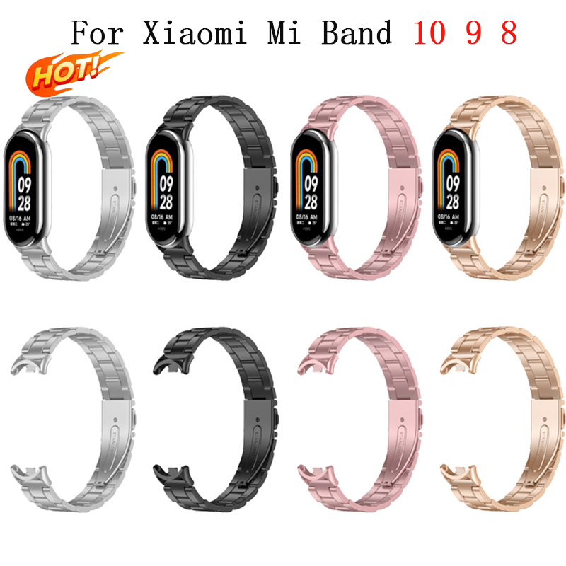 Resistance Bands Set With Handles - Metalowy pasek do Xiaomi Mi Band