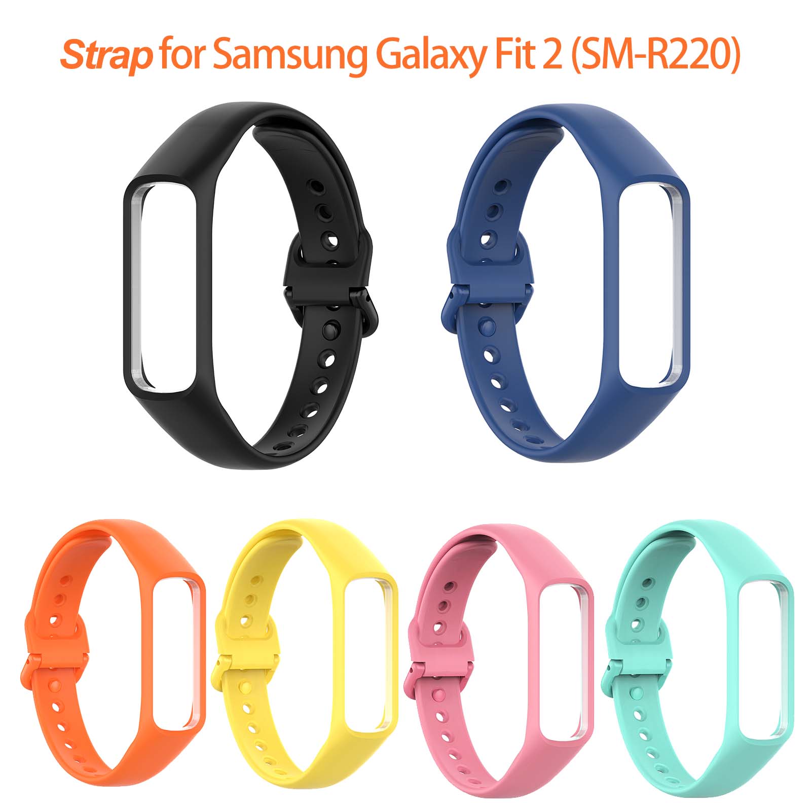 Resistance Bands Set With Handles - Paski do Samsung Galaxy Fit 2