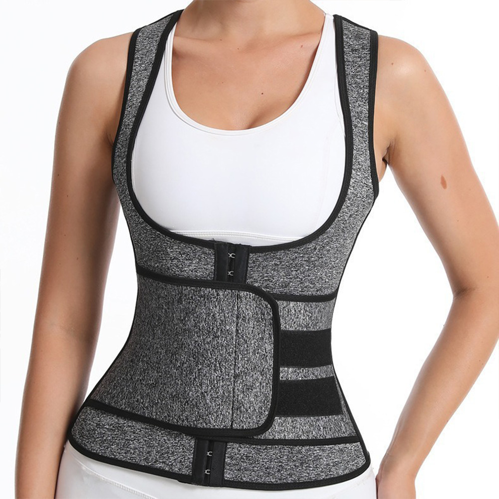 Sweat Waist Trainer Belt Neoprene - Damski neoprenowy gorset modelujący talię do