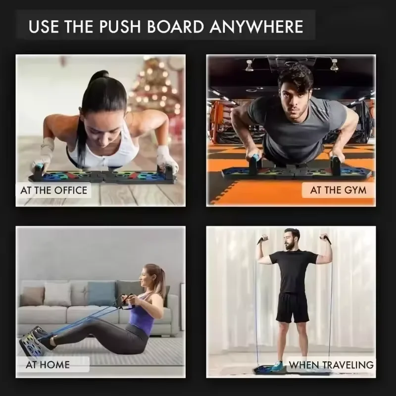 Składana deska do ćwiczeń push – Push Up Board Foldable Multi Function recenzja i cena
