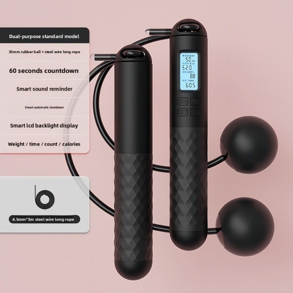 Bezprzewodowa skakanka bez lin – Smart Jump Rope Digital Counter recenzja i cena