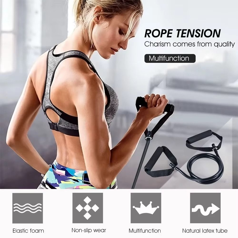 Z uchwytami, taśmy oporowe, li – Resistance Bands Set With Handles recenzja i cena