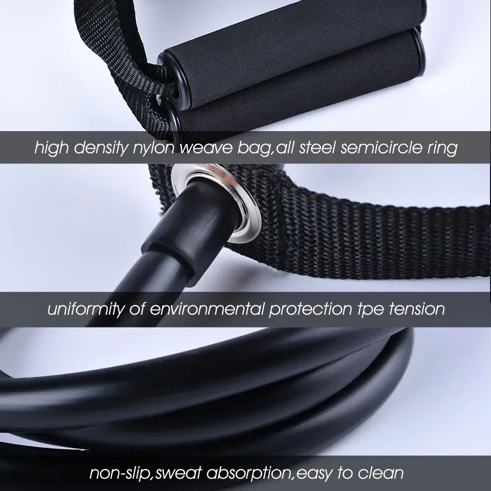 Z uchwytami, taśmy oporowe, li – Resistance Bands Set With Handles recenzja i cena
